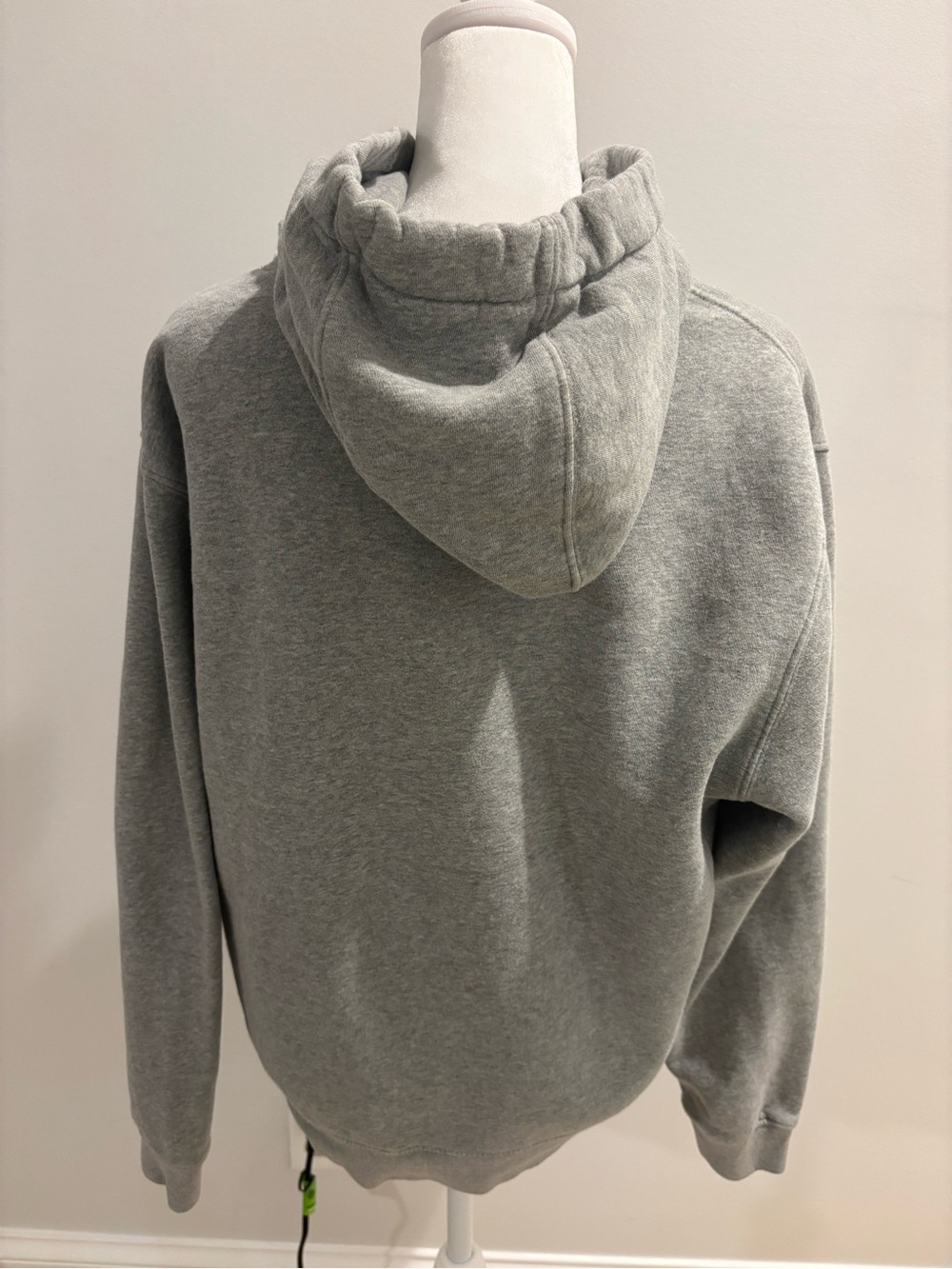 Nike Gray Pullover Hoodie with White Logo - Picture 2 of 2